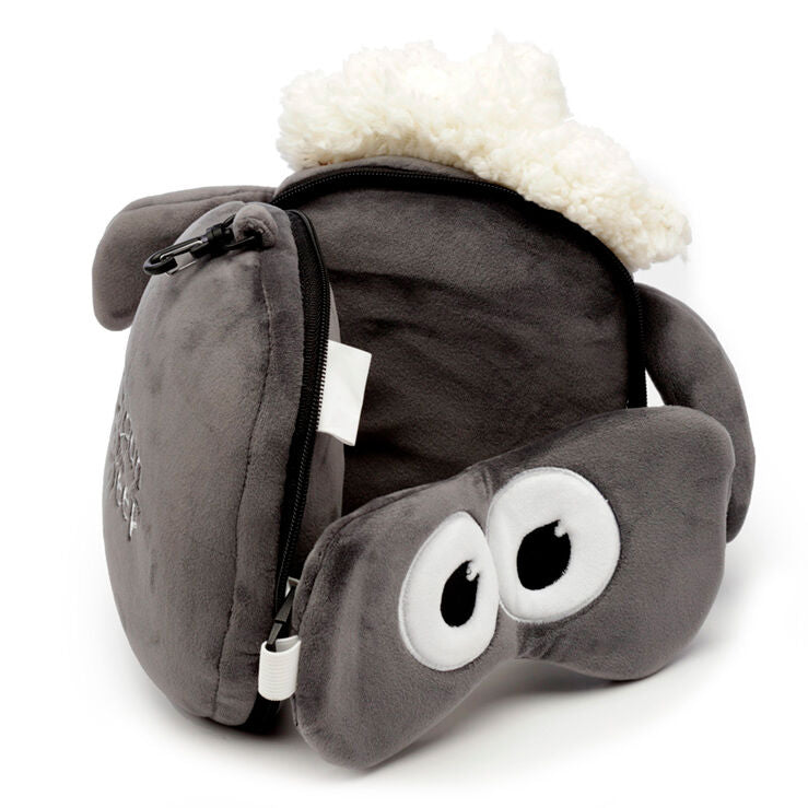 Imagen 2 - Almohada Viaje Antifaz La Oveja Shaun Relaxeazzz