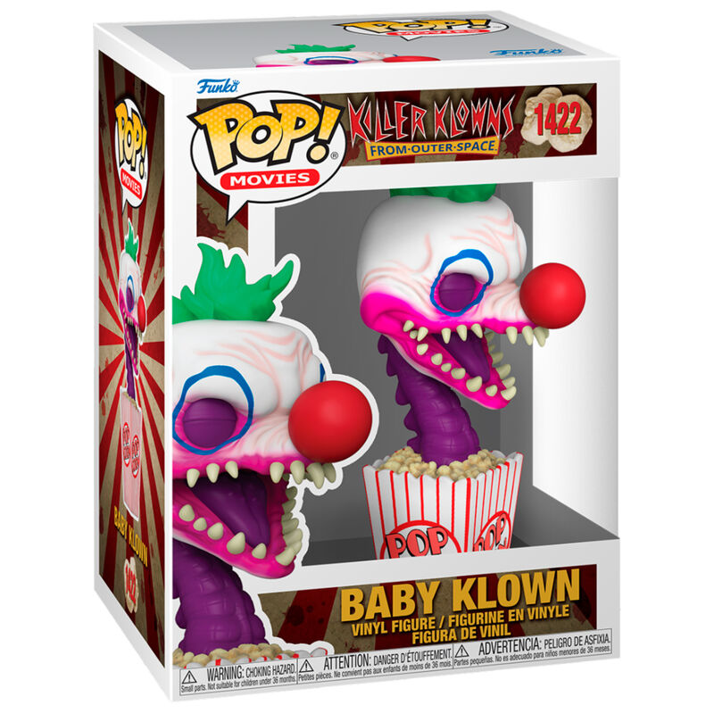 Imagen de Figura Pop Killer Klowns Baby Klown parte de nuestra colección en Espadas y más, sitio oficial.