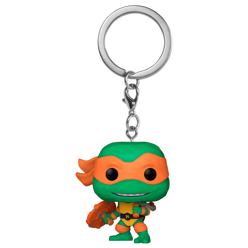 Imagen 2 - Llavero Pocket Pop Tortugas Ninja Michelangelo