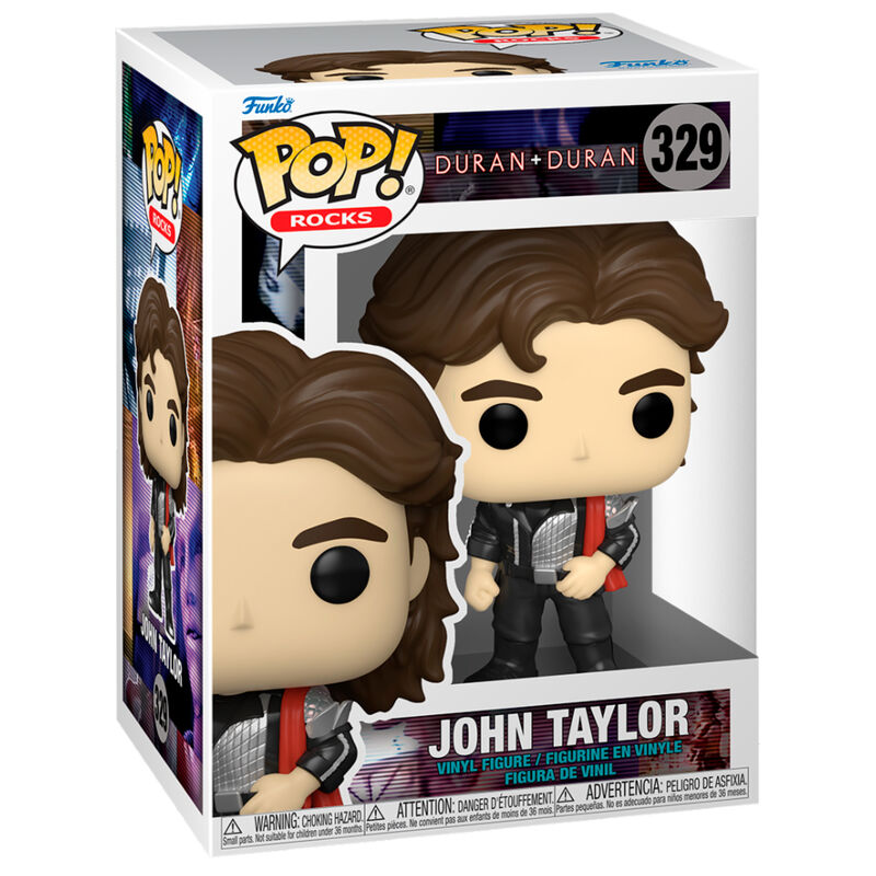 Imagen de Figura Pop Rocks Duran Duran John Taylor parte de nuestra colección en Espadas y más, sitio oficial.