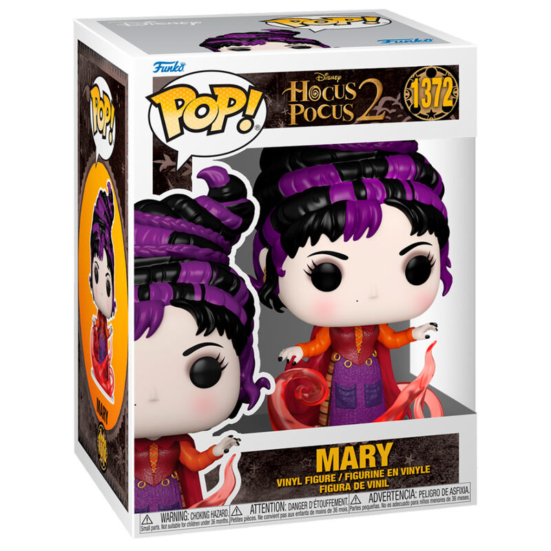 Imagen de Figura Pop Disney Hocus Pocus 2 Mary parte de nuestra colección en Espadas y más, sitio oficial.