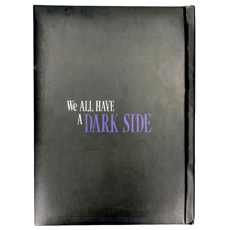 Imagen 2 - Cuaderno A5 Dark Side Miercoles Luz