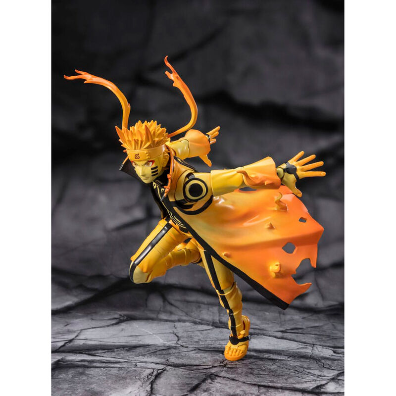 Imagen 5 - Figura Sh Figuarts Naruto Uzumaki Kurama Link Mode Courageous Strength That Binds Naruto Shippuden 15Cm