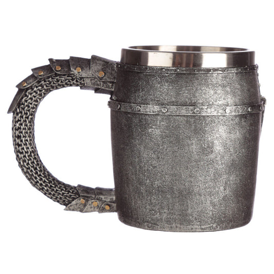 Imagen 2 - Jarra Casco Y Malla Medieval