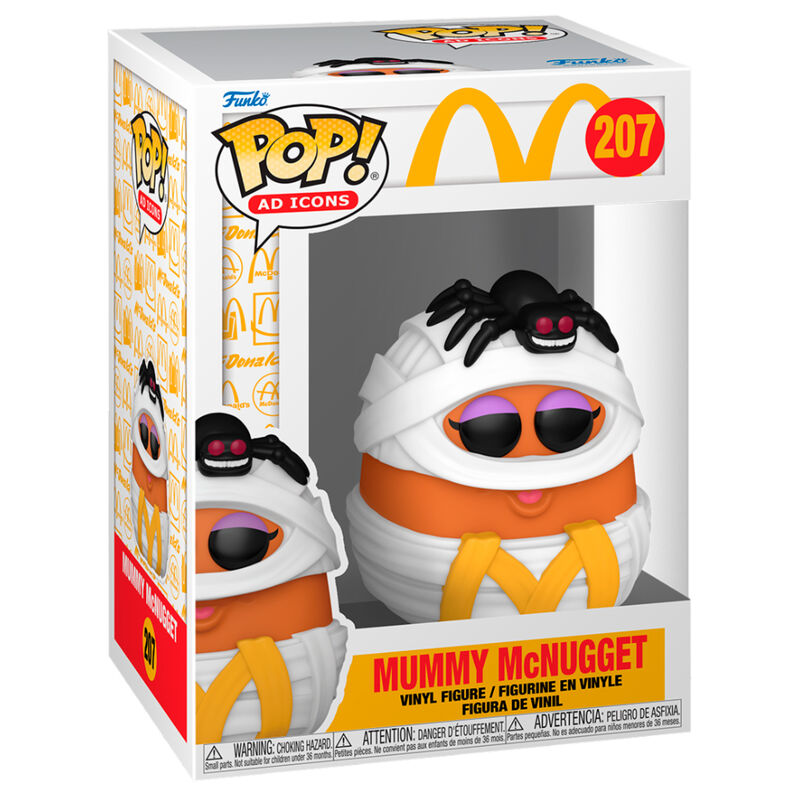 Imagen de Figura Pop Mcdonalds Nugget Buddies Mummy parte de nuestra colección en Espadas y más, sitio oficial.