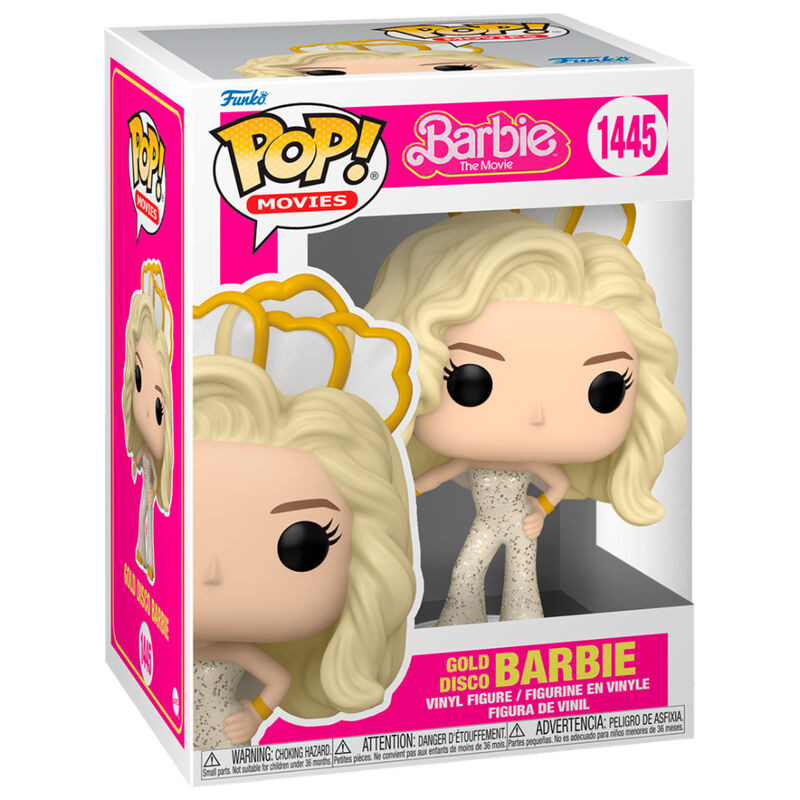 Imagen 1 - Figura Pop Barbie Gold Disco Barbie
