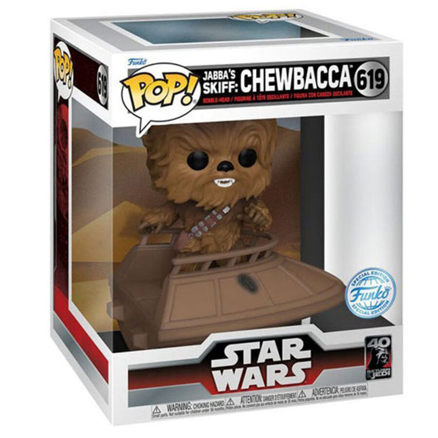 Imagen de Figura Pop Deluxe Star Wars Chewbacca Exclusive parte de nuestra colección en Espadas y más, sitio oficial.