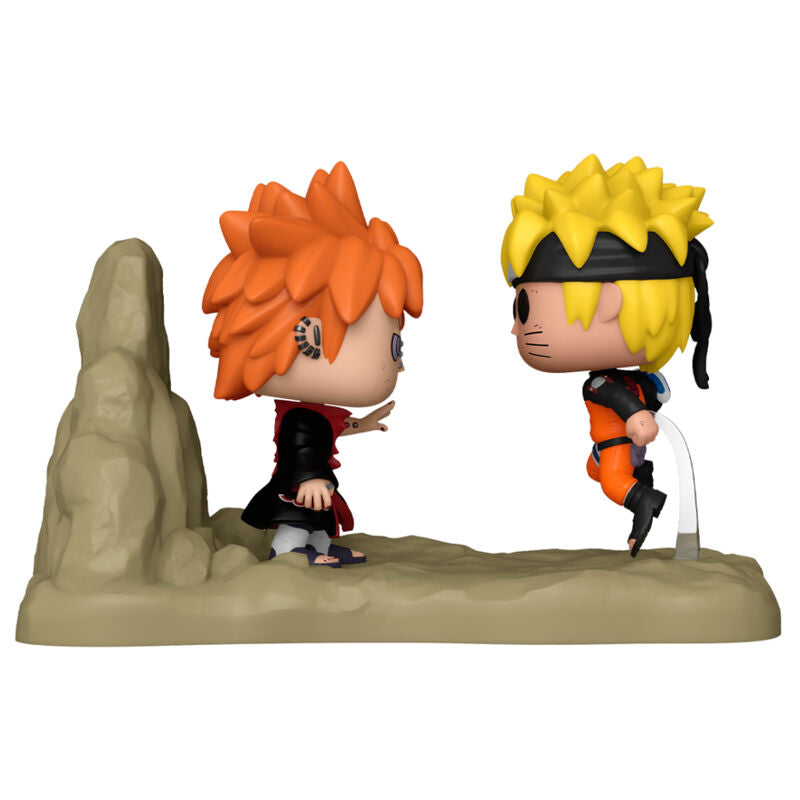 Imagen de Figura Pop Moment Naruto Shippuden Pain Vs Naruto parte de nuestra colección en Espadas y más, sitio oficial.