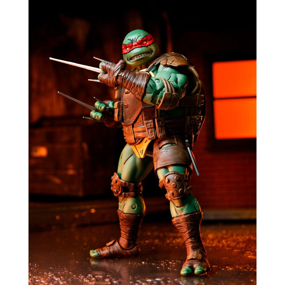 Imagen de Figura Ultimate Raphael The Last Ronin Teenage Mutant Tortugas Ninja 18Cm parte de nuestra colección en Espadas y más, sitio oficial.