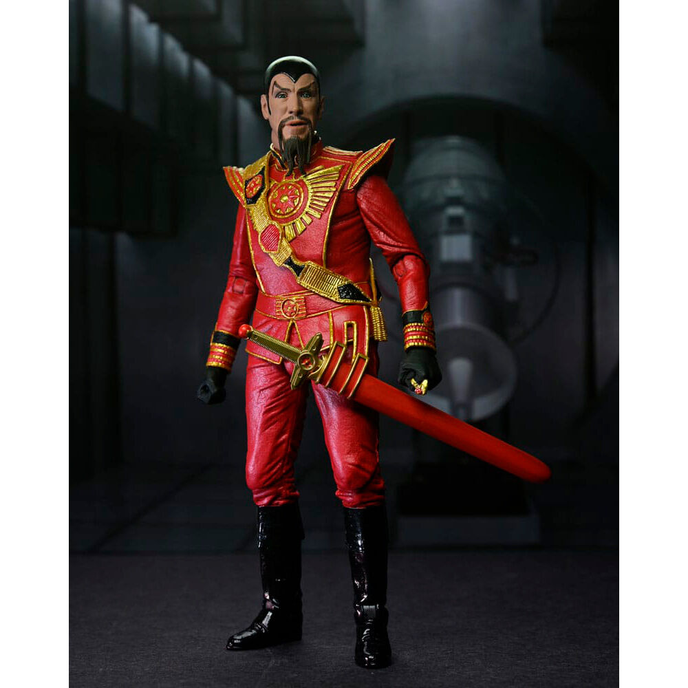 Imagen 2 - Figura Ultimate Ming Red Military Outfit Flash Gordon 1980 18Cm