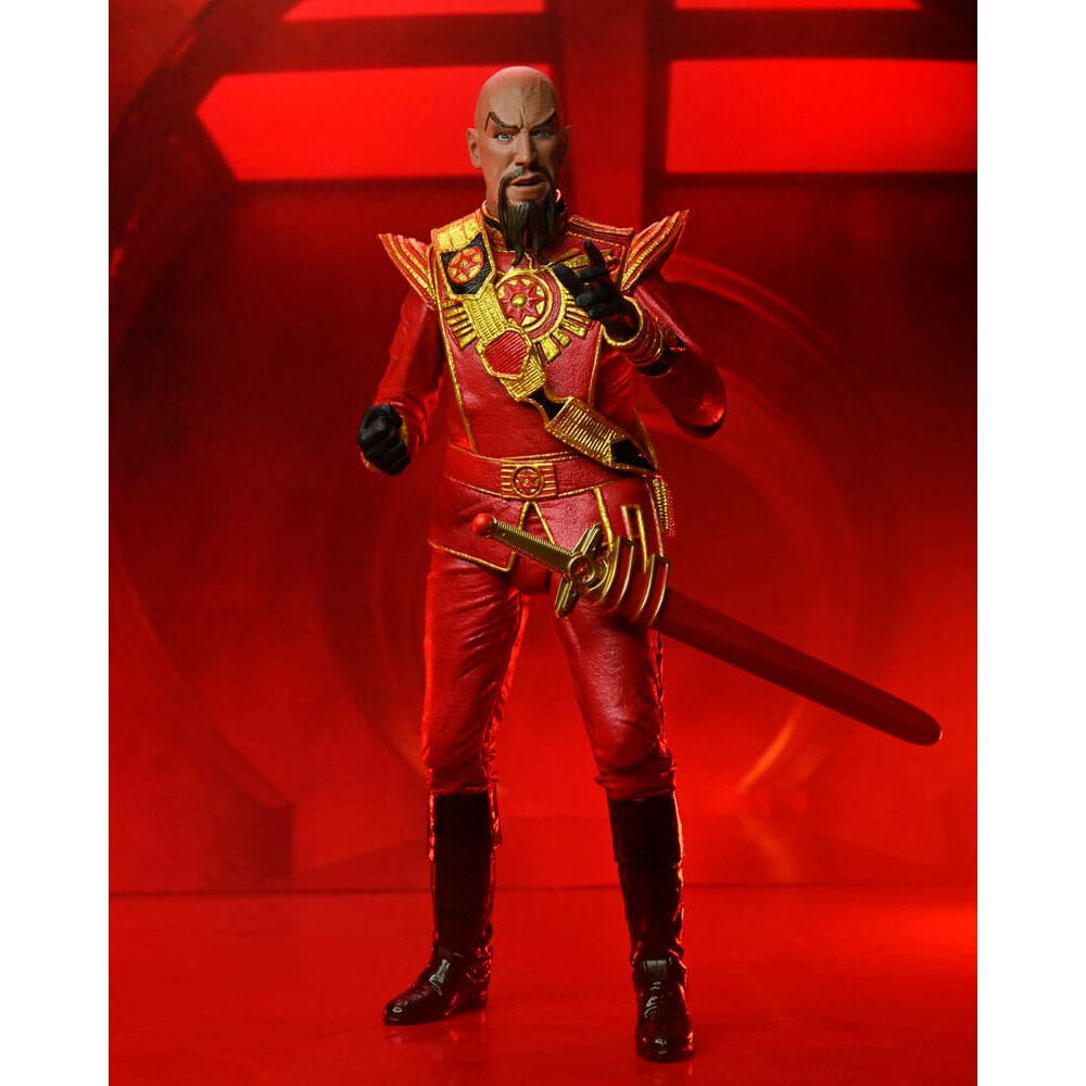 Imagen 4 - Figura Ultimate Ming Red Military Outfit Flash Gordon 1980 18Cm