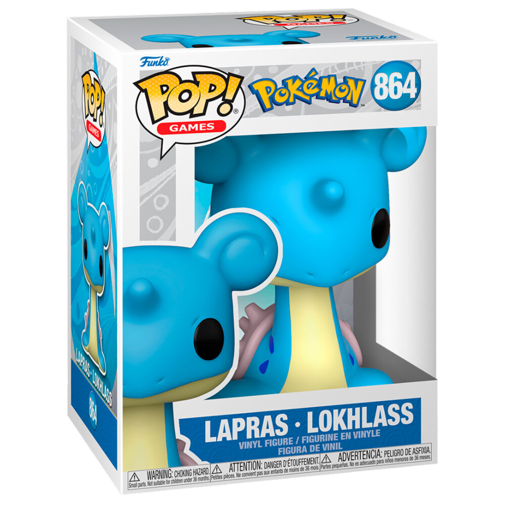 Imagen de Figura Pop Pokemon Lapras parte de nuestra colección en Espadas y más, sitio oficial.