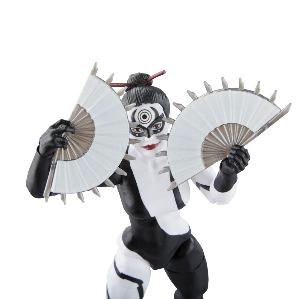 Imagen de Figura Marvel Lady Bullseye Knights Legends Series Marvel 15Cm parte de nuestra colección en Espadas y más, sitio oficial.