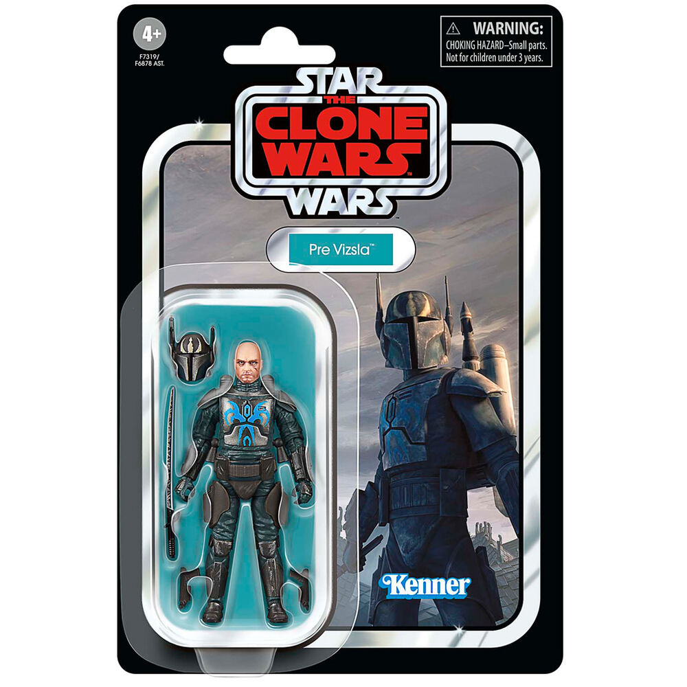 Imagen 2 - Figura Pre Vizsla The Clone Wars Star Wars 9,5Cm