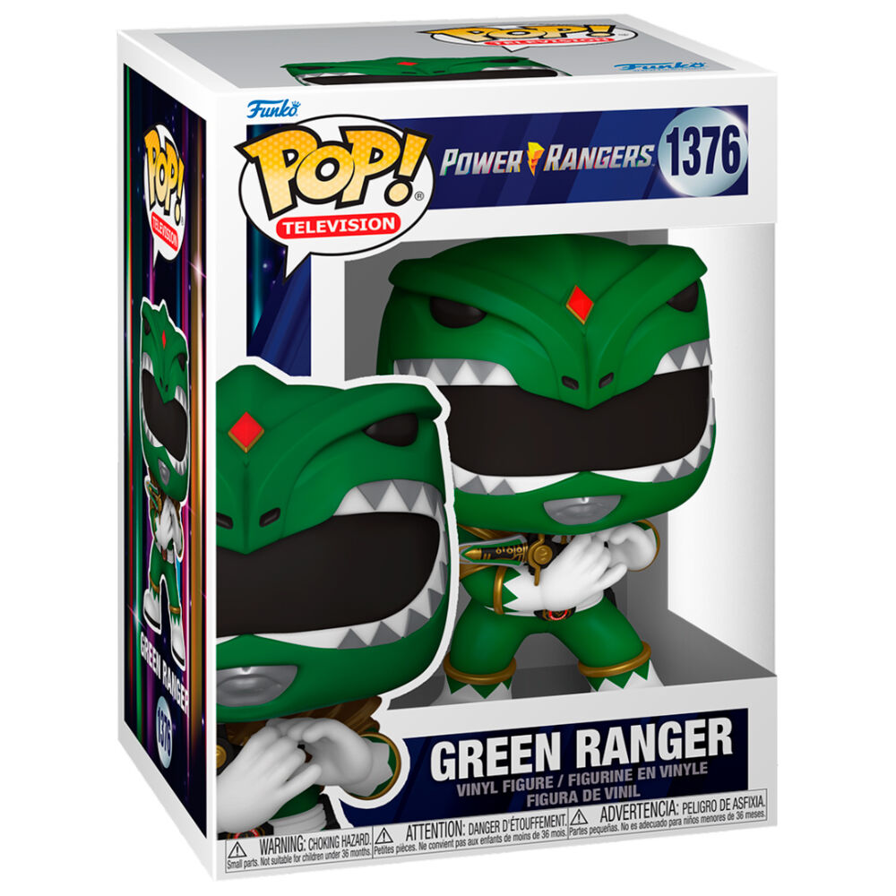 Imagen de Figura Pop Power Rangers 30Th Anniversary Green Ranger parte de nuestra colección en Espadas y más, sitio oficial.