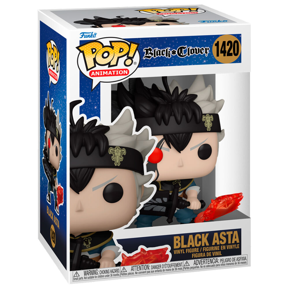Imagen de Figura Pop Black Clover Black Asta parte de nuestra colección en Espadas y más, sitio oficial.