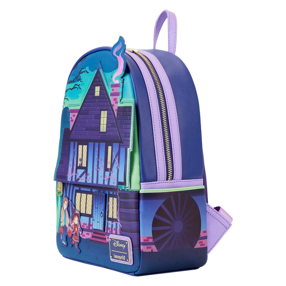 Imagen de Mochila Sanderson Sisters House Hocus Pocus Loungefly 30Cm parte de nuestra colección en Espadas y más, sitio oficial.