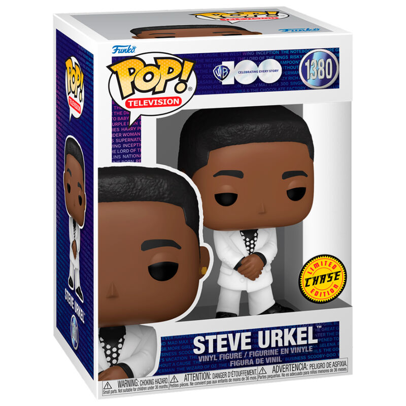 Imagen 2 de Figura Pop 100Th Warner Bros Family Matters Steve Urkel Chase
