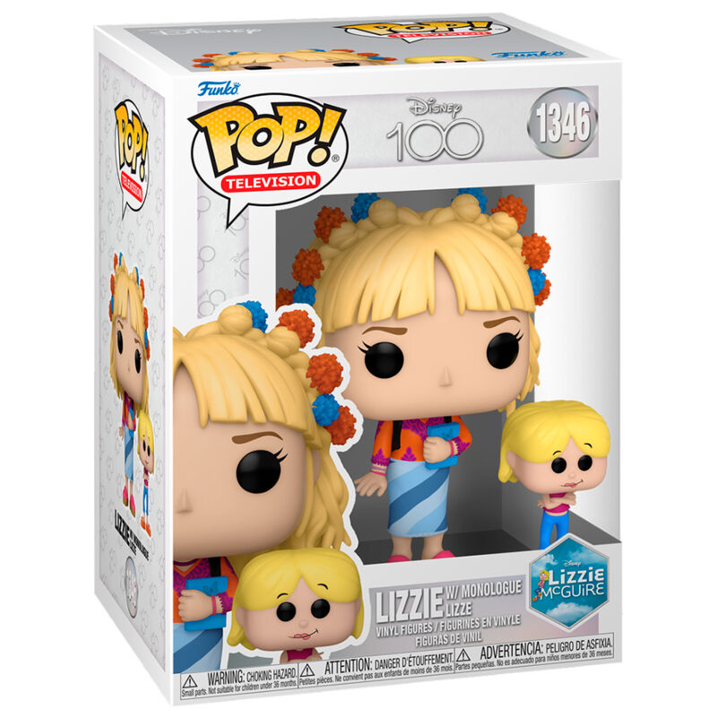Imagen de Figura Pop Disney 100Th Anniversary Lizzie Mcguire parte de nuestra colección en Espadas y más, sitio oficial.