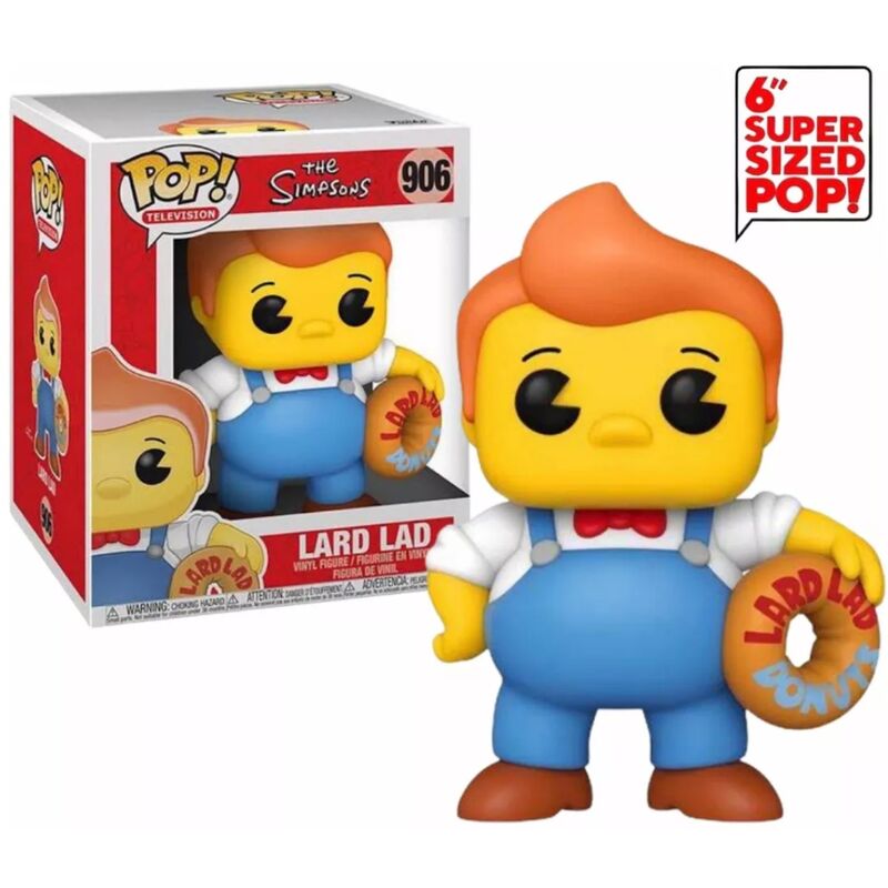 Imagen 3 - Figura Pop Simpsons Lard Lad 15Cm