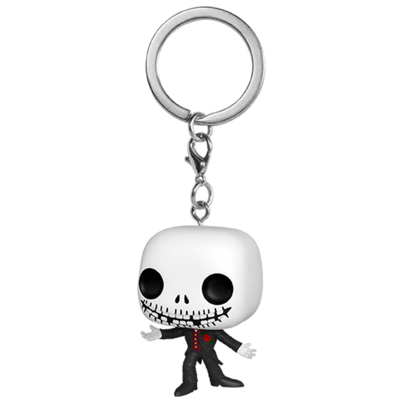 Imagen 1 - Llavero Pocket Pop Disney Pesadilla Antes De Navidad 30Th Anniversary Jack Skellington