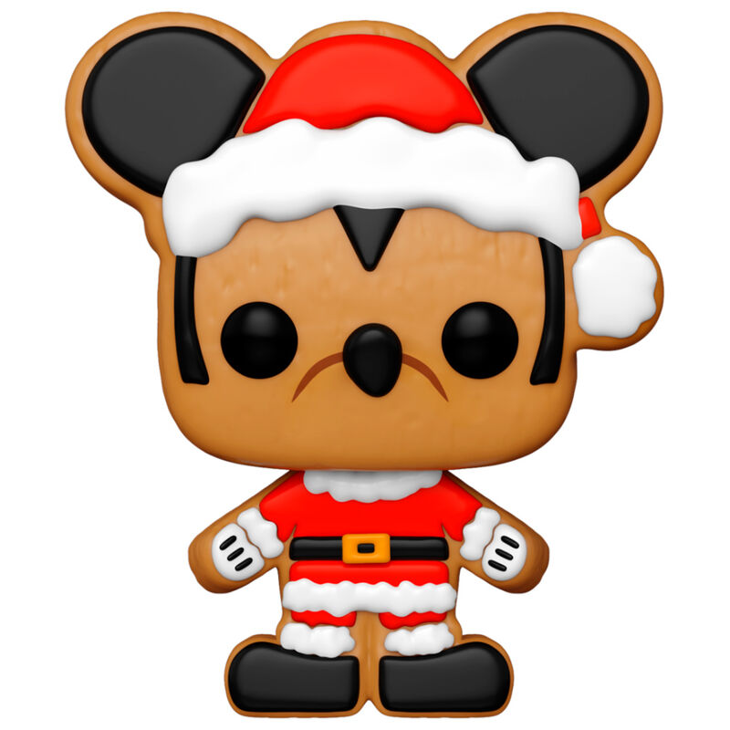 Imagen de Figura Pop Disney Holiday Mickey Mouse Gingerbread parte de nuestra colección en Espadas y más, sitio oficial.