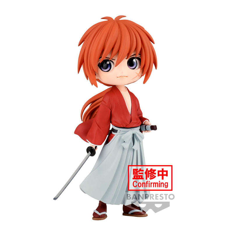 Imagen de Figura Kenshin Himura Rurouni Kenshin Q Posket 14Cm parte de nuestra colección en Espadas y más, sitio oficial.