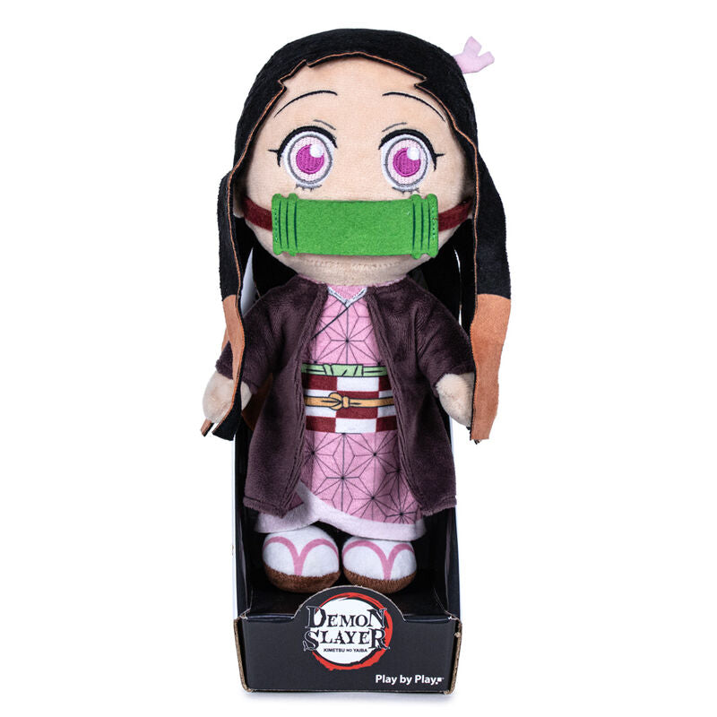 Imagen de Peluche Nezuko Kamado Demon Slayer Kimetsu No Yaiba 27Cm parte de nuestra colección en Espadas y más, sitio oficial.