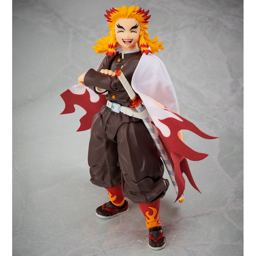 Imagen 2 - Figura Kyojuro Rengoku Demon Slayer Kimetsu No Yaiba 14Cm