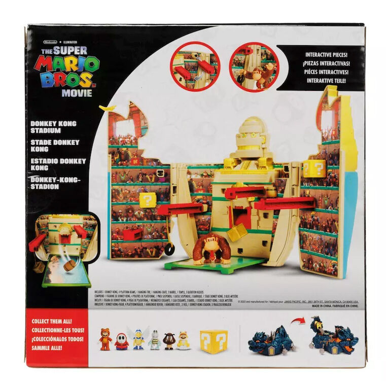 Imagen de Playset Arena Donkey Kong La Pelicula Super Mario Bros parte de nuestra colección en Espadas y más, sitio oficial.