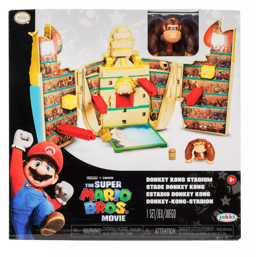 Imagen de Playset Arena Donkey Kong La Pelicula Super Mario Bros parte de nuestra colección en Espadas y más, sitio oficial.
