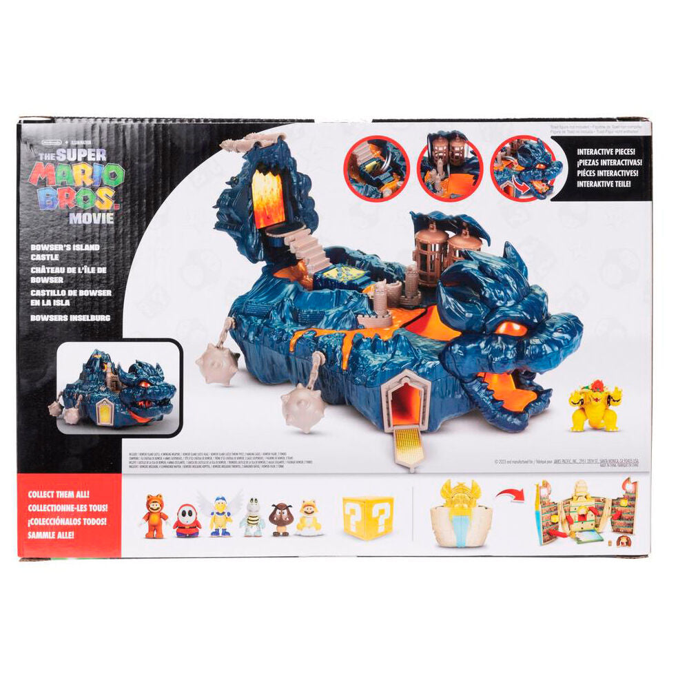 Imagen 5 - Playset Castillo De La Isla De Bowser La Pelicula Super Mario Bros