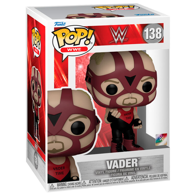 Imagen de Figura Pop Wwe Vader parte de nuestra colección en Espadas y más, sitio oficial.