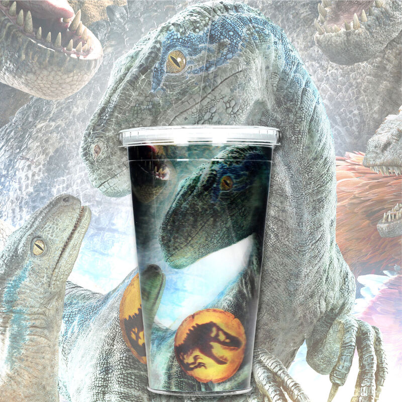 Imagen 1 - Vaso Lenticular 3D Biosync Jurassic Park 50Ml
