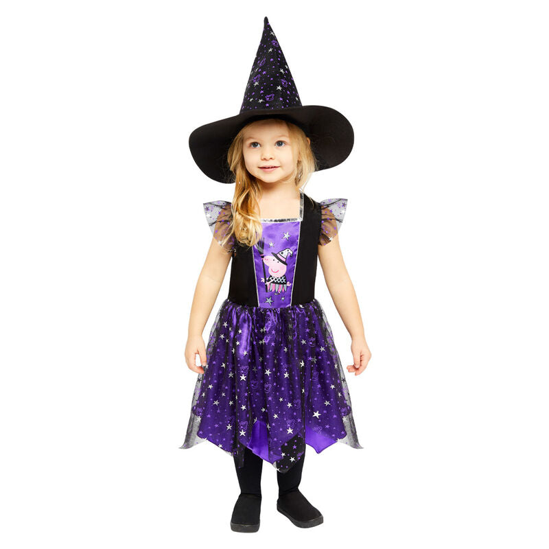 Imagen 1 - Disfraz Peppa Pig Brujita Purpura Infantil