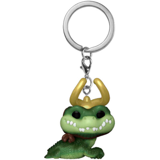 Imagen de Llavero Pocket Pop Marvel Loki Alligator Loki parte de nuestra colección en Espadas y más, sitio oficial.