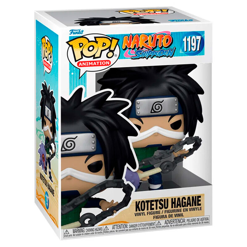 Imagen de Figura Pop Naruto Shippuden Kotetsu Hagane parte de nuestra colección en Espadas y más, sitio oficial.