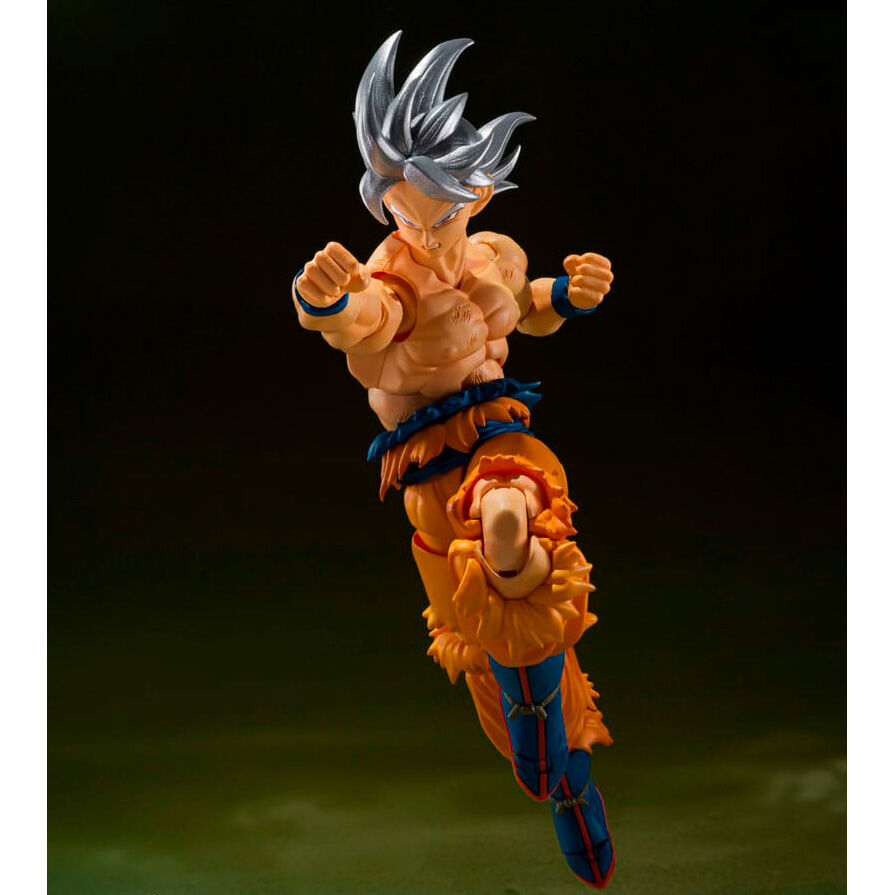 Imagen de Figura Sh Figuarts Son Goku Ultra Instinct Toyotaru Edition Dragon Ball Super 14Cm parte de nuestra colección en Espadas y más, sitio oficial.
