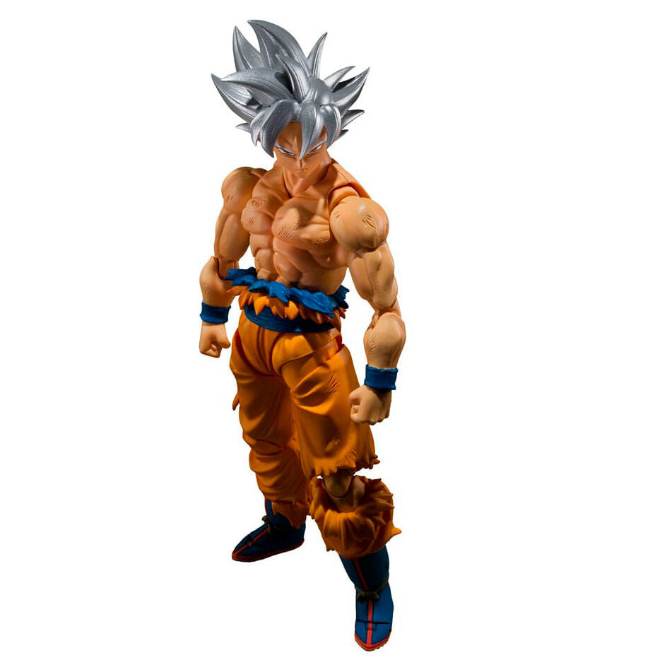 Imagen de Figura Sh Figuarts Son Goku Ultra Instinct Toyotaru Edition Dragon Ball Super 14Cm parte de nuestra colección en Espadas y más, sitio oficial.