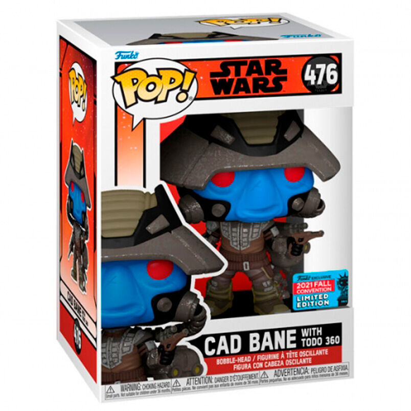 Imagen de Figura Pop Star Wars Cad Bane Exclusive parte de nuestra colección en Espadas y más, sitio oficial.