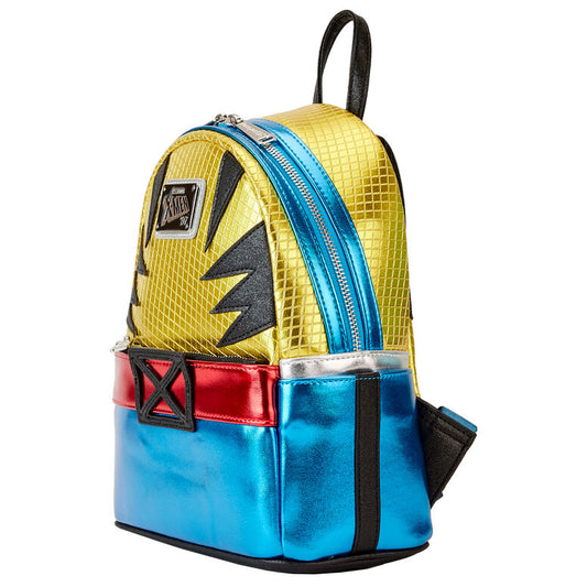 Imagen 2 - Mochila Metallic Wolverine X-men Marvel Loungefly 26Cm
