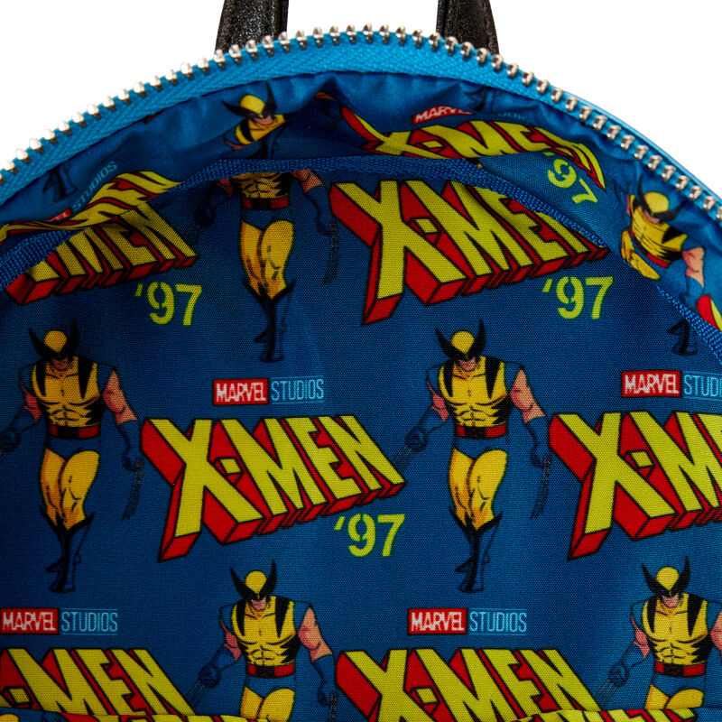 Imagen 6 - Mochila Metallic Wolverine X-men Marvel Loungefly 26Cm