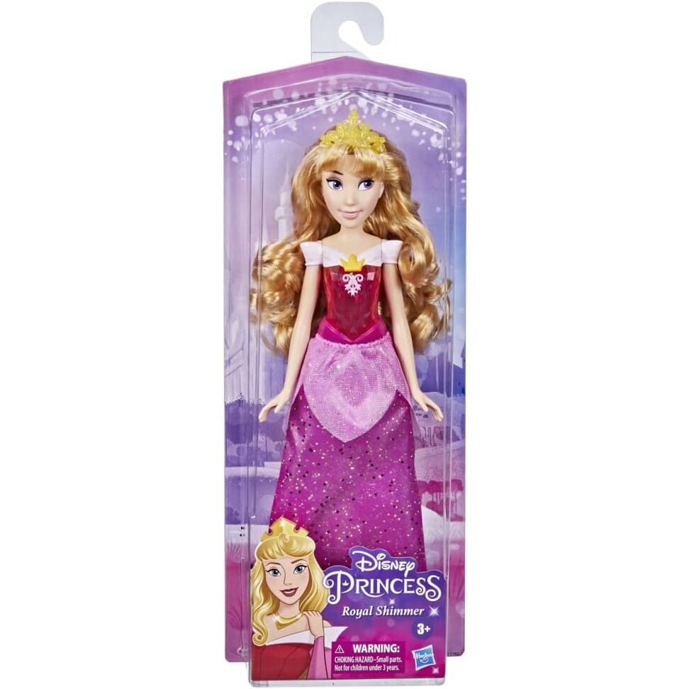 Imagen de Muñeca Brillo Real Aurora La Bella Durmiente Disney parte de nuestra colección en Espadas y más, sitio oficial.