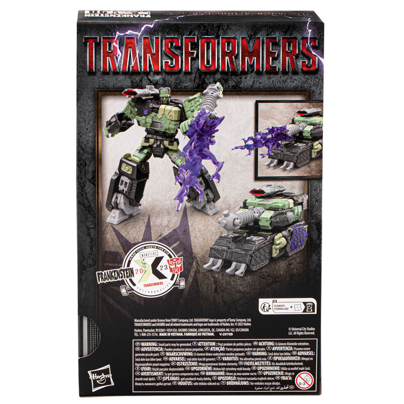 Imagen 4 - Figura Frankentron Frankenstein Universal Monsters Transformers X