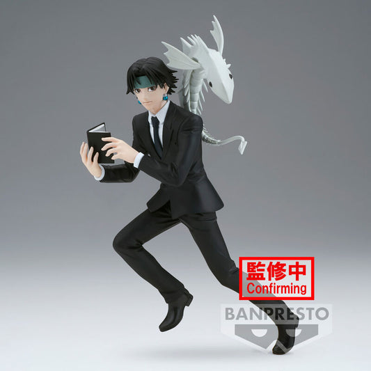 Imagen de Figura Chrollo Lucilfer Vibration Stars Hunter X Hunter 17Cm parte de nuestra colección en Espadas y más, sitio oficial.