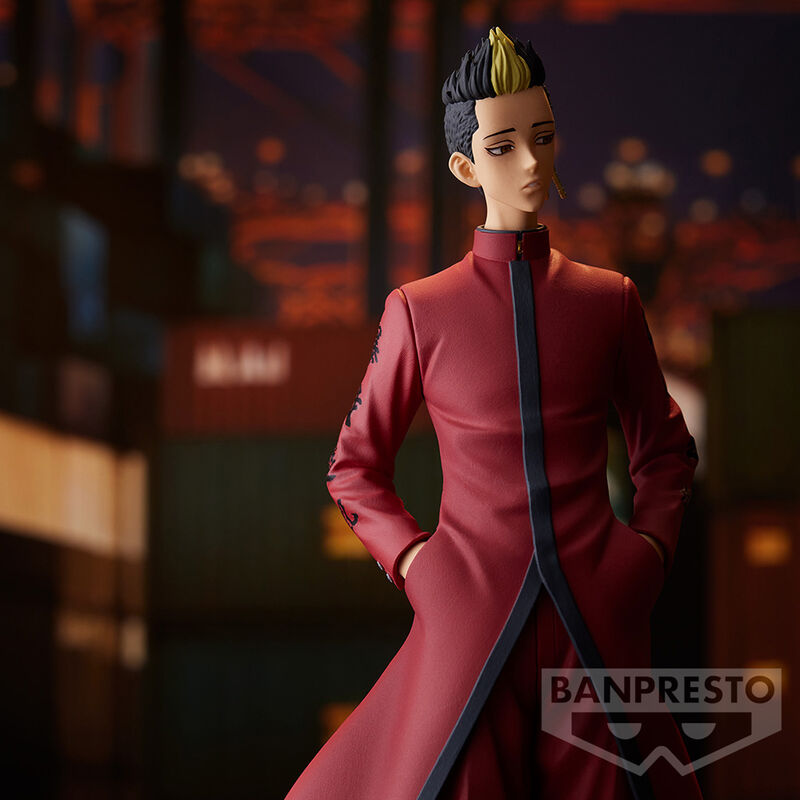 Imagen de Figura Kakushuji Hanma Tokyo Revengers 19Cm parte de nuestra colección en Espadas y más, sitio oficial.