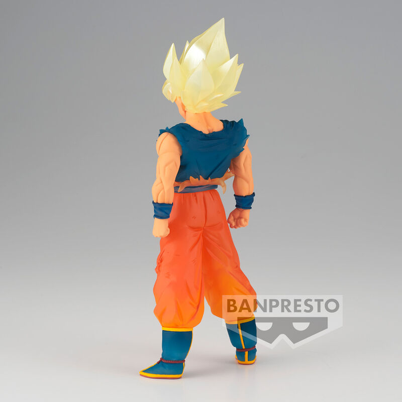 Imagen de Figura Super Saiyan Son Goku Clearise Dragon Ball Z 17Cm parte de nuestra colección en Espadas y más, sitio oficial.