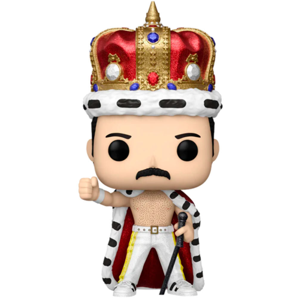 Imagen de Figura Pop Queen Freddie Mercury Exclusive parte de nuestra colección en Espadas y más, sitio oficial.