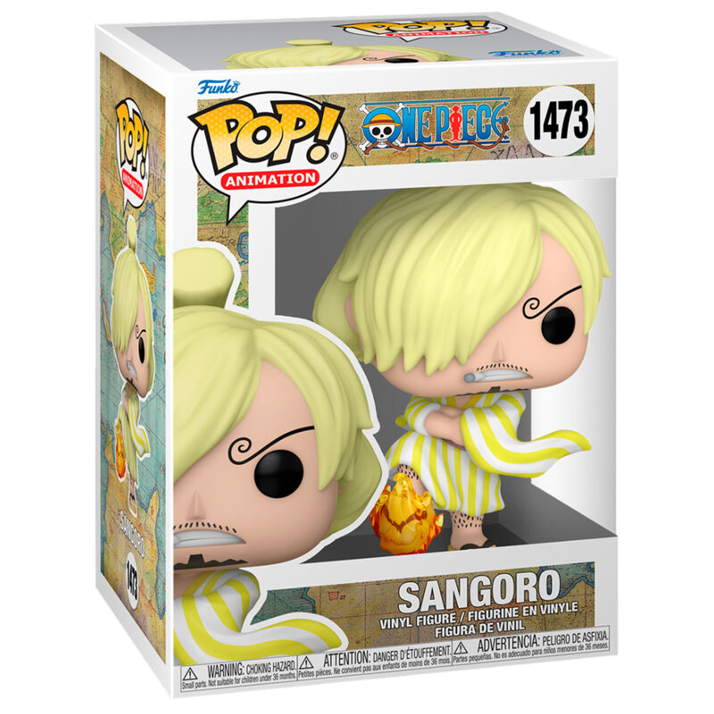 Imagen de Figura Pop One Piece Sangoro parte de nuestra colección en Espadas y más, sitio oficial.