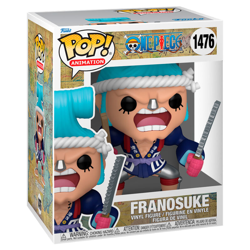 Imagen de Figura Pop Super One Piece Franosuke parte de nuestra colección en Espadas y más, sitio oficial.